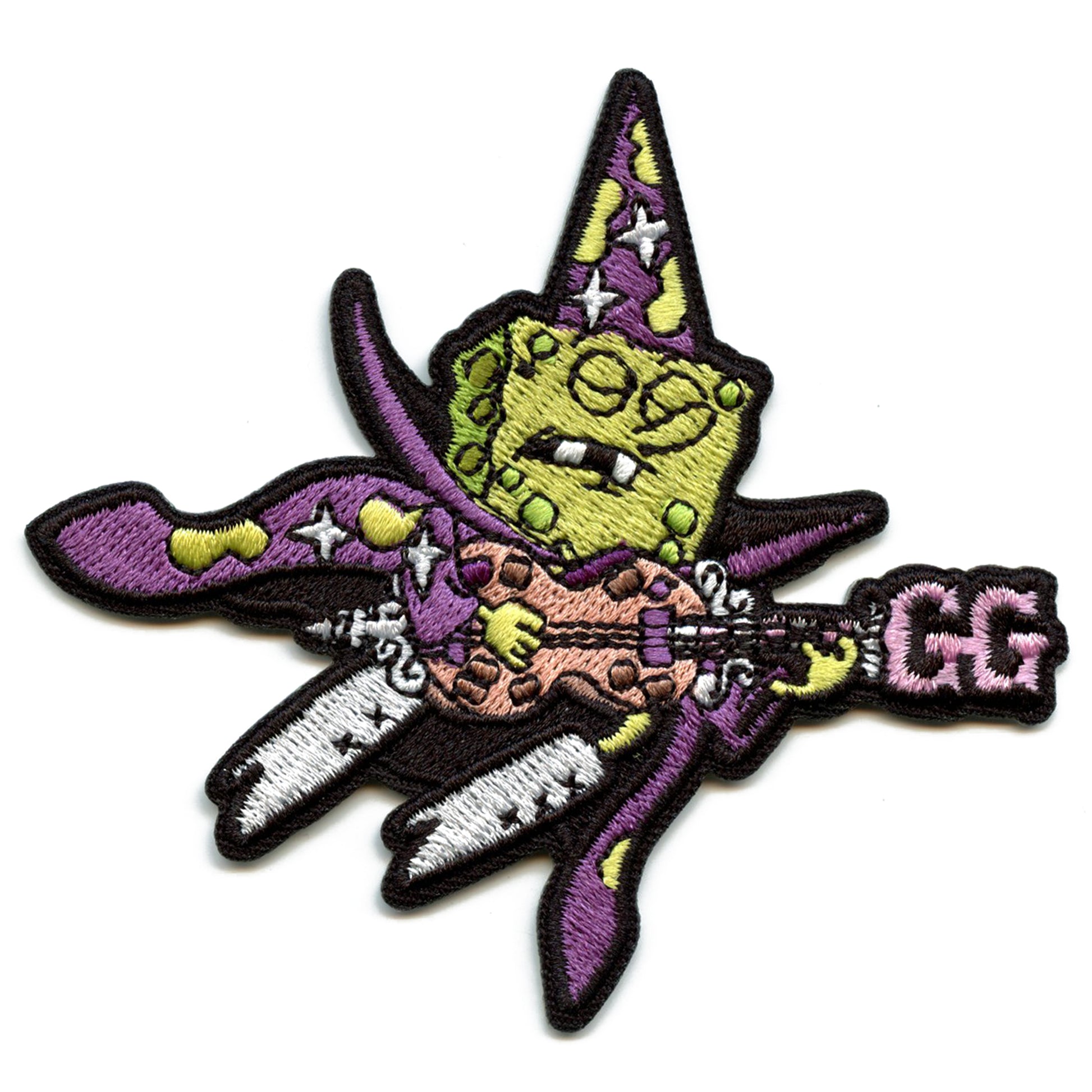 SpongeBob SquarePants Goofy Goober Wizard Patch Nickelodeon Cartoon Television Embroidered Iron On