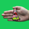 SpongeBob SquarePants Shocked Patrick Patch Nickelodeon Cartoon TV Embroidered Iron On