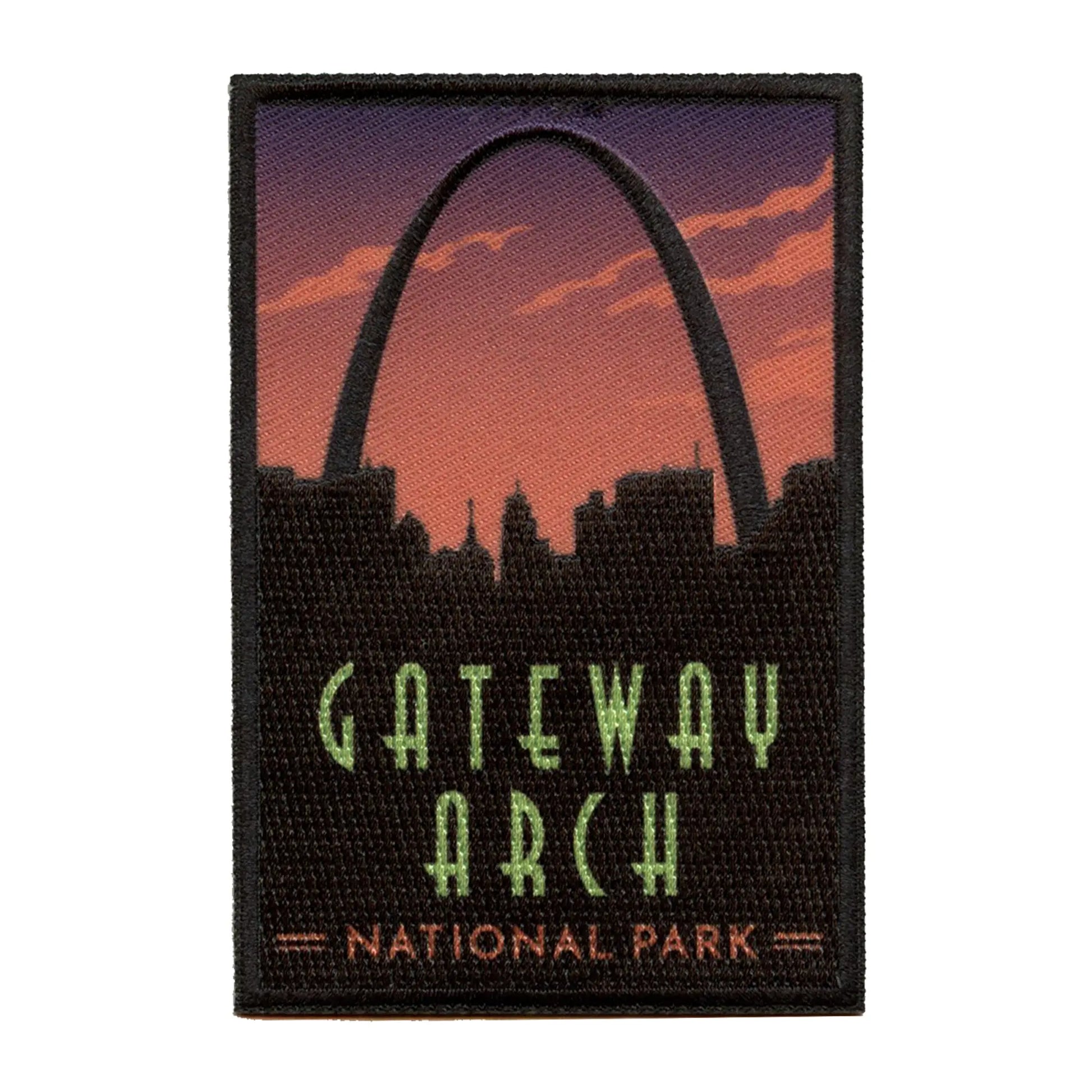 Gateway Arch National Park Patch St. Louis Missouri Travel embroidered Iron On