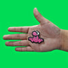 Strawberry Nerd Candy Jumping Patch Pink Sweets Mascot Applique Iron On