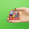 Switzerland Travel Embroidered Iron On Patch 