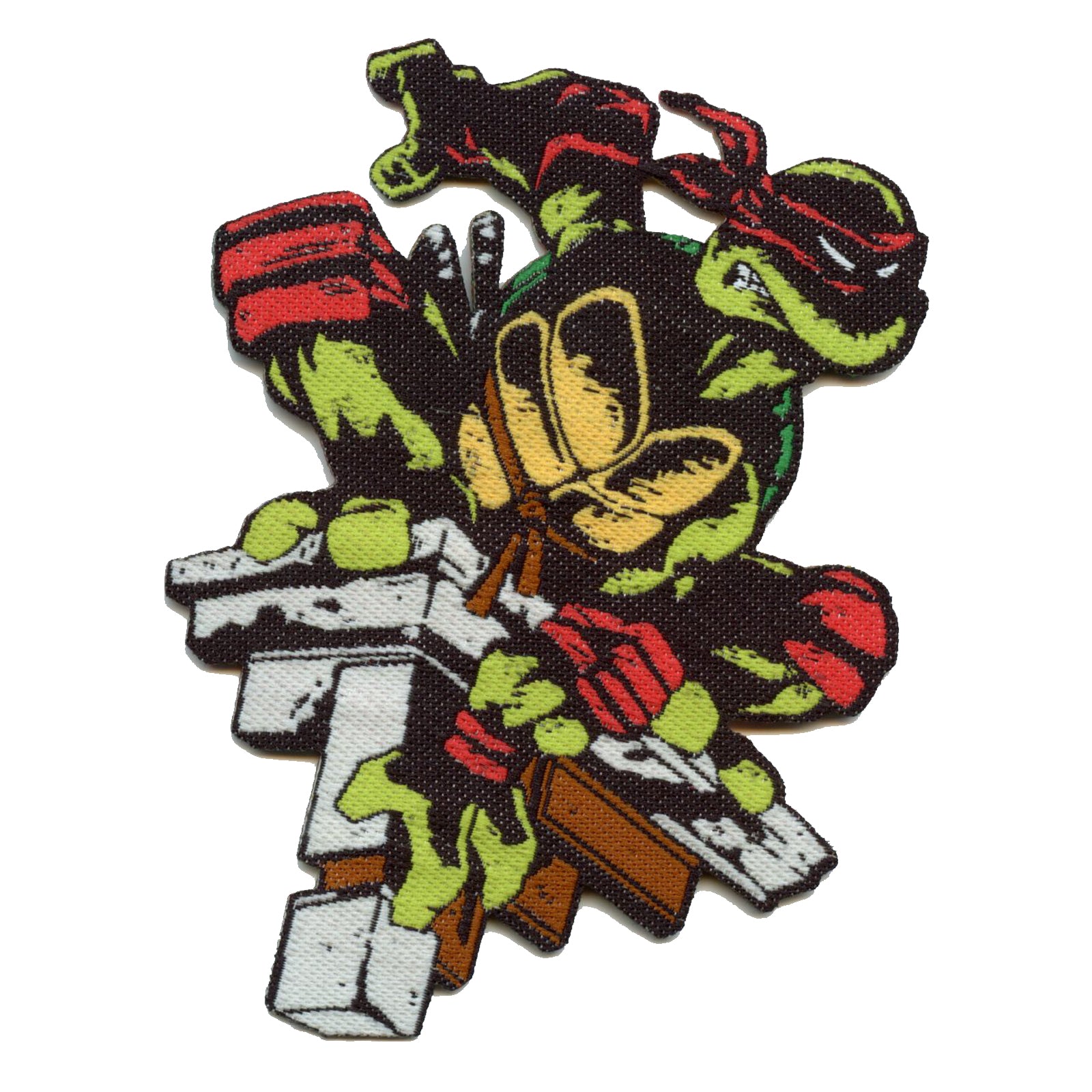 Teenage Mutant Ninja Turtles Raphael Night Watch Woven Iron On Patch 