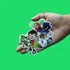 Teen Titans Go! Full Group Patch DC Cartoon Network Embroidered Iron On