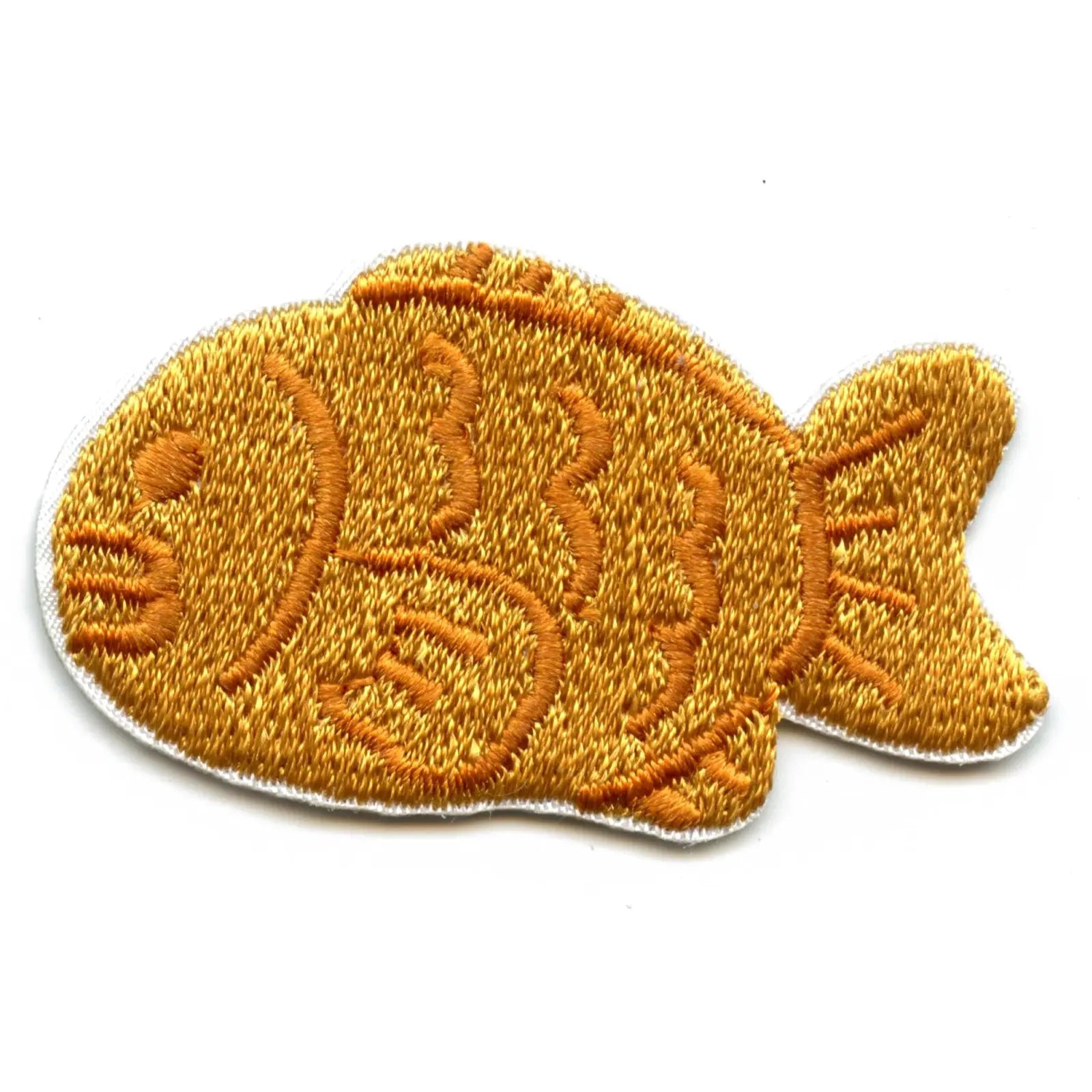 Japanese Ice Cream Taiyaki Embroidered Iron On Patch 