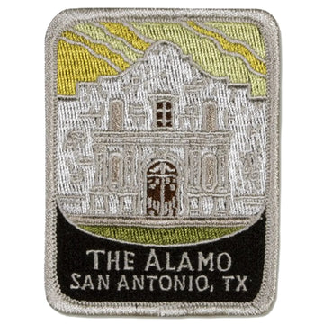 The Alamo San Antonio Texas Patch Travel Historical Landmark Embroidered Iron On