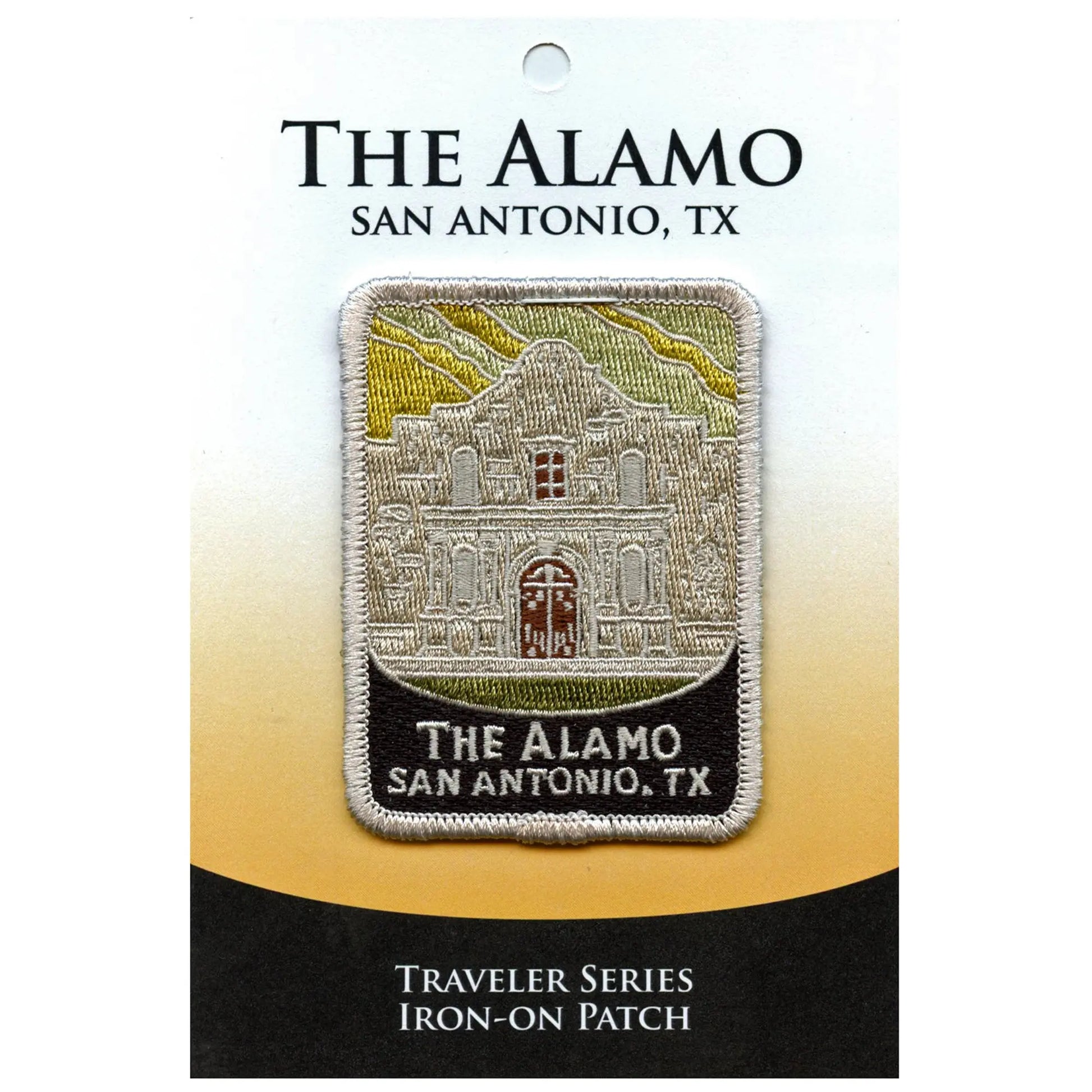 The Alamo San Antonio Texas Patch Travel Historical Landmark Embroidered Iron On