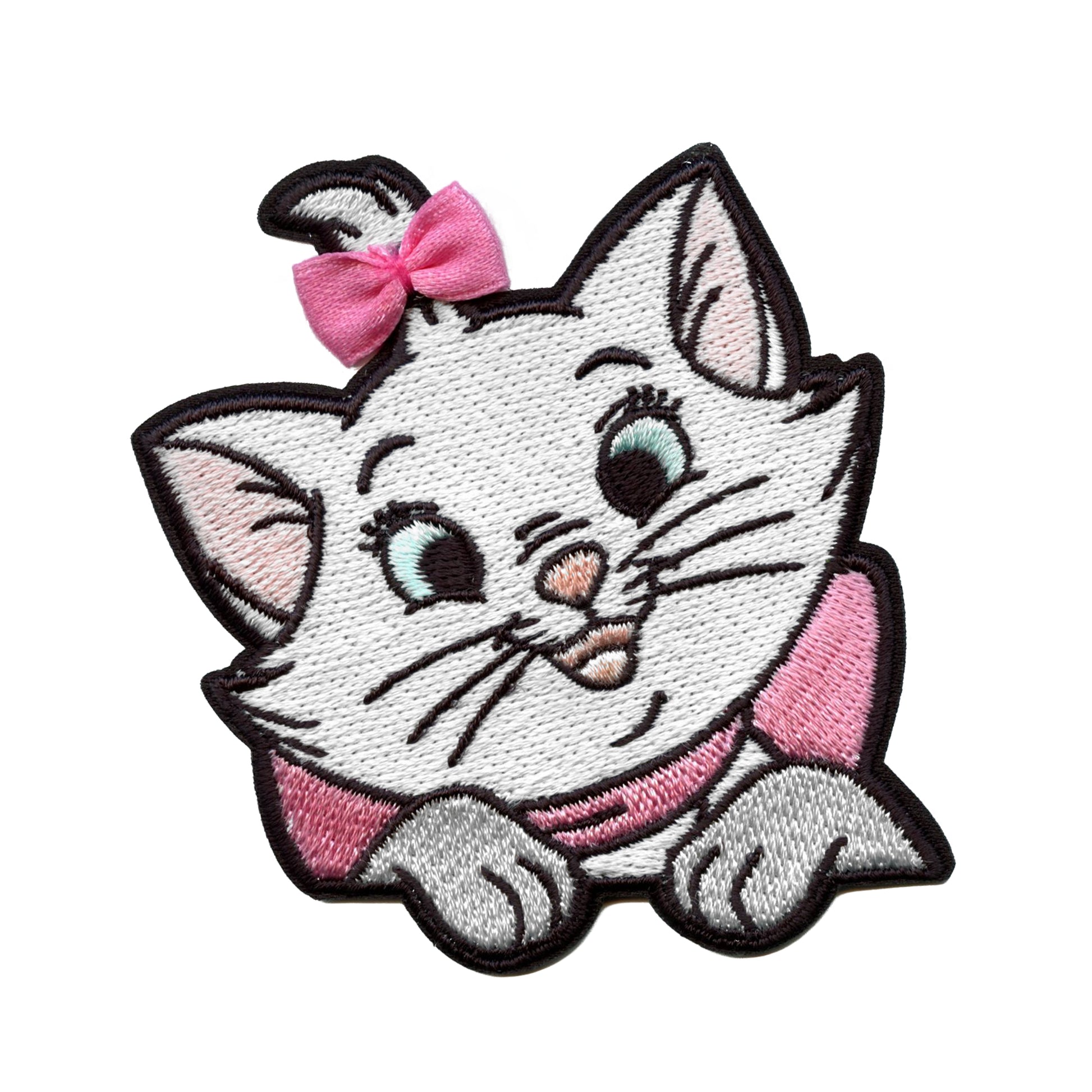 Disney The Aristocats Marie Patch Animals Kids Movie Embroidered Iron On 