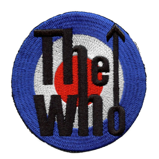 The Who Target Logo Patch English Rock Band Embroidered Iron On