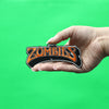 The Zombies Orange Logo Patch English Rock Band Embroidered Iron On