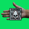 The Ramones Pinhead Logo Patch Punk Rock Band Embroidered Iron On