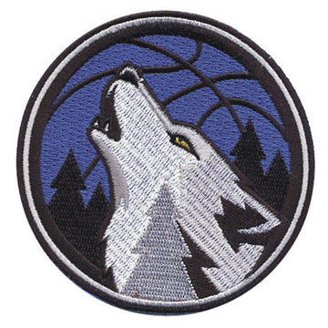 Minnesota Timberwolves Howling Wolf Alternate Logo (2008) 