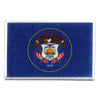 Utah Patch State Flag Embroidered Iron On 