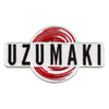 Uzumaki Logo Patch Red Spiral Embroidered Iron On 