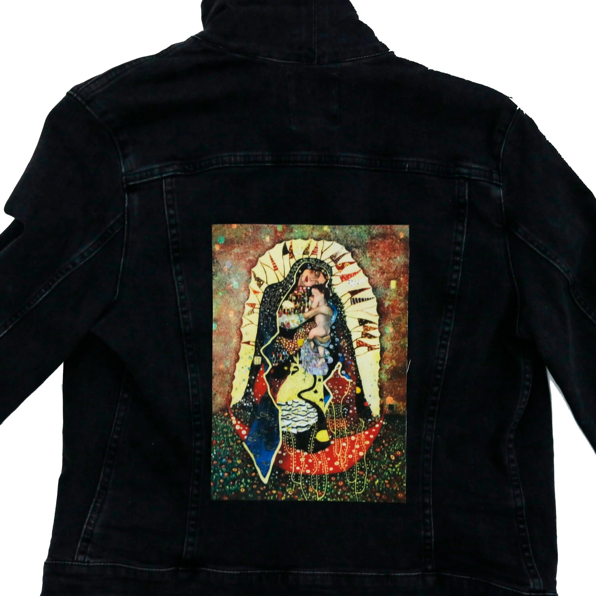 Virgin Mary With Baby Jesus Iron-On FotoPatch 