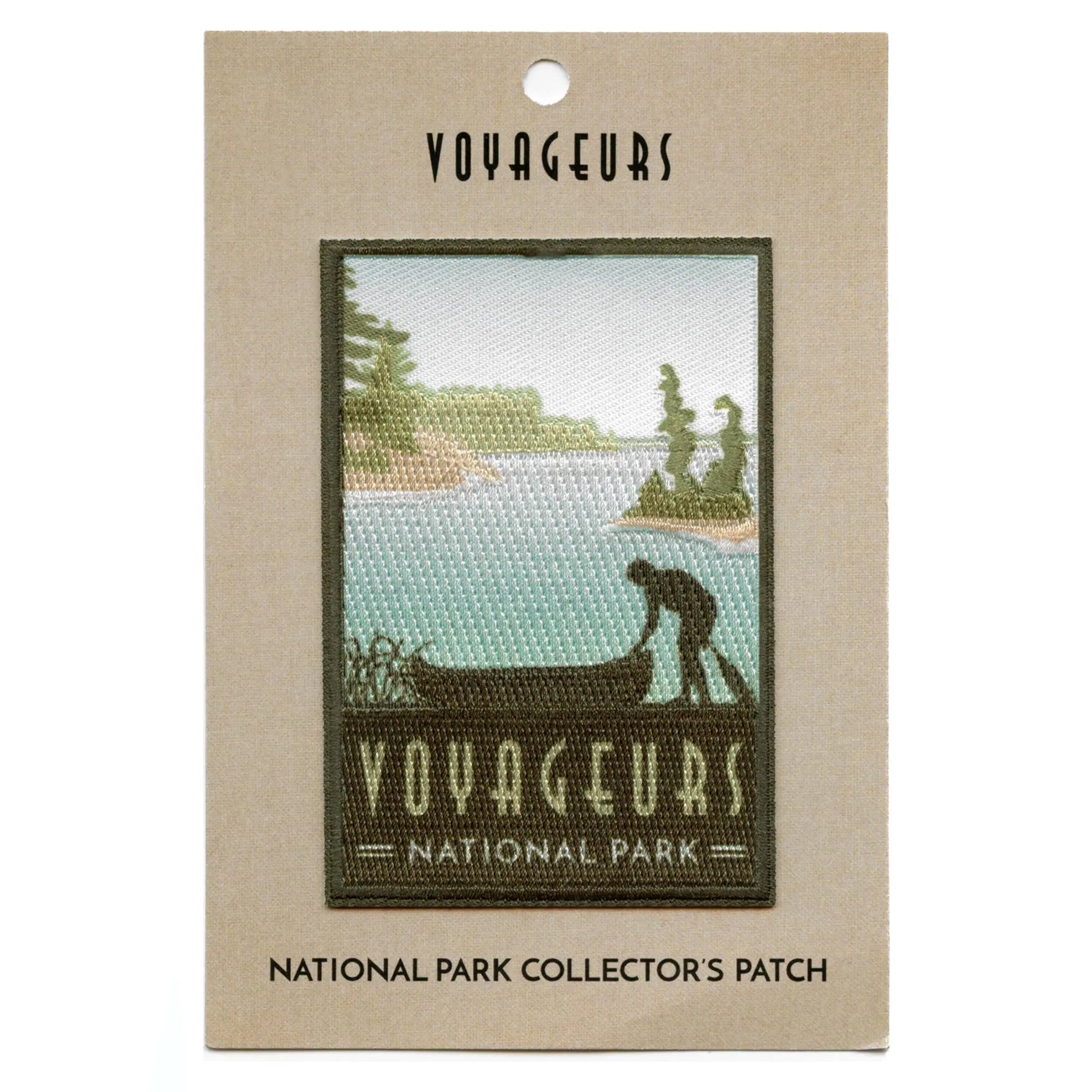 Voyageurs National Park Patch Minnesota Forest Waterways Sublimated Embroidery Iron On