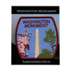 Washington Monument Memorial Patch National Mall DC Travel Embroidered Iron On