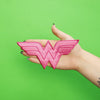 DC Comics Wonder Woman Pink Logo Iron on Applique Patch - L 