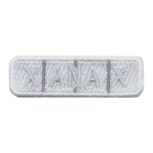 Xany Bar Pill Embroidered Iron On Patch 