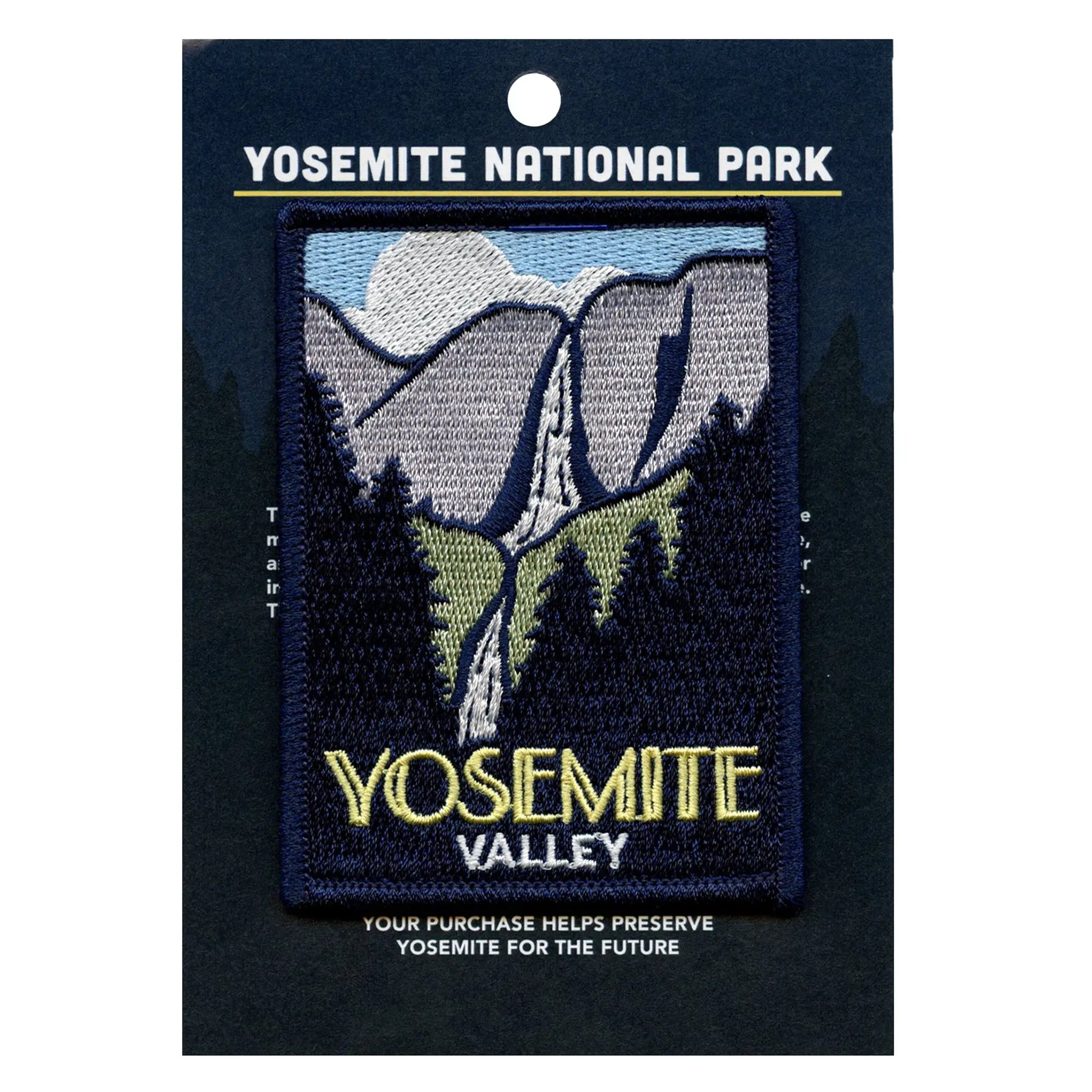 Yosemite Valley Travel Patch California National Park Embroidered Iron On