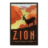 Zion National Park Patch Utah Travel Canyon Embroidered Iron On