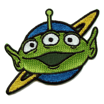 Toy Story Three Eyed Aliens Little Green Men Disney Iron on Patch 