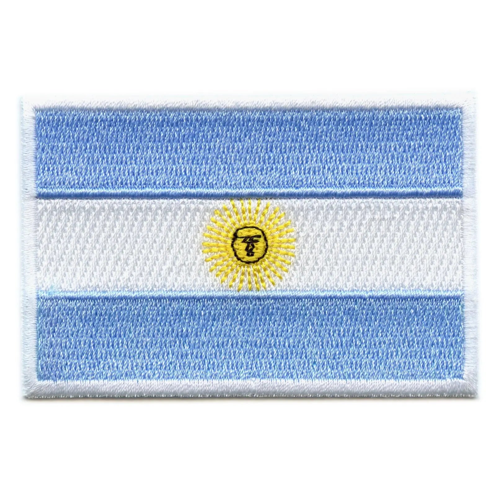 Argentina Country Flag Embroidered Iron On Patch 