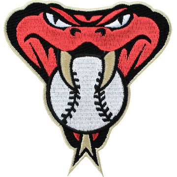 Arizona Diamondbacks Snake Head Patch (Tan Border) 