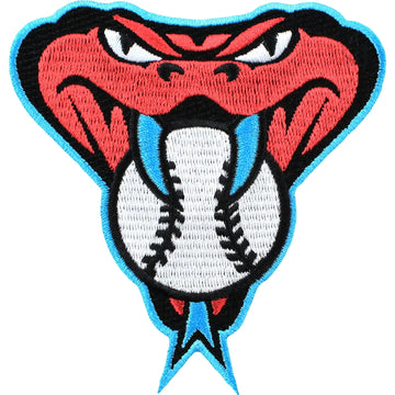 Arizona Diamondbacks Snake Head Patch (Blue Border) 