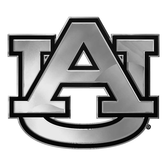 Auburn Tigers Premium Solid Metal Chrome Plated Car Auto Emblem 