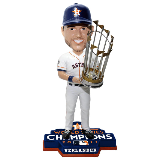 2017 MLB World Series Champions Houston Astros Justin Verlander Bobblehead 