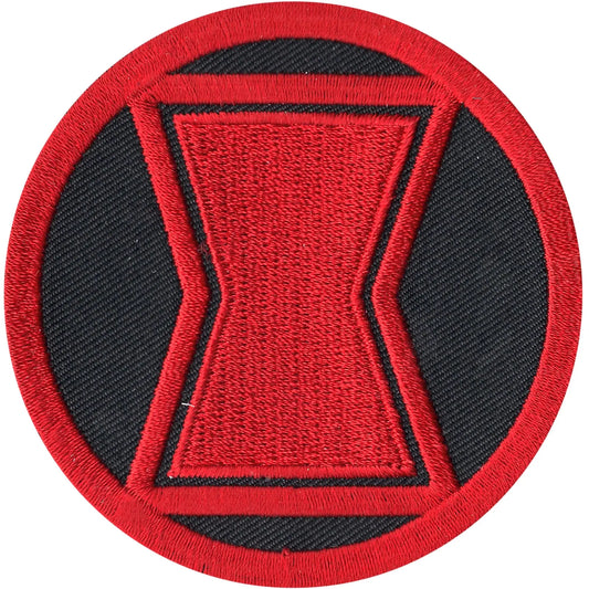 Marvel Comics Avengers Black Widow Crest Iron on Patch 