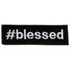 #blessed Embroidered Iron On Patch 