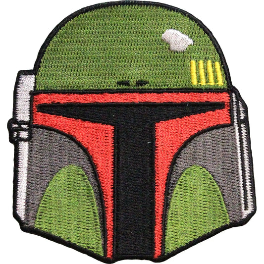 Star Wars Official Boba Fett Helmet Iron On Patch 