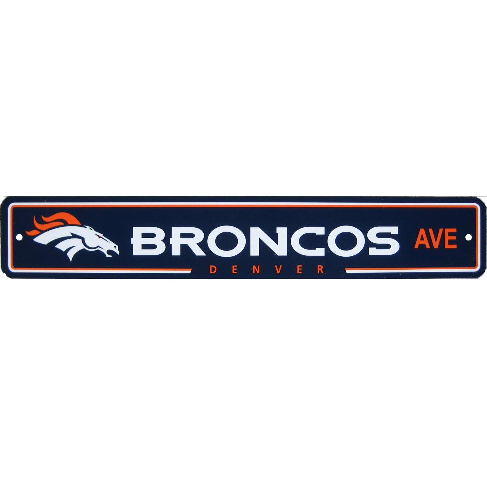 Official NFL Football Team Street Sign Ave Licensed Durable Man Cave 