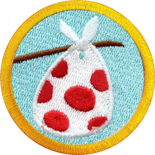 Minimalist Merit Badge Embroidered Iron-on Patch 