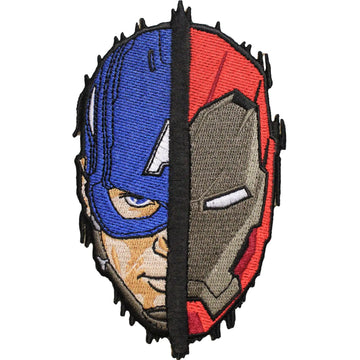 The Avengers Captain America Civil War Iron Man Iron on Patch 