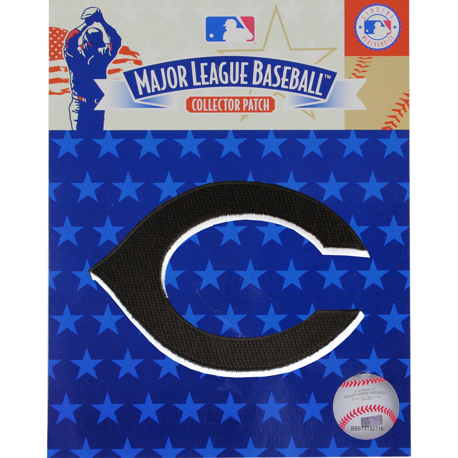 Cincinnati Reds Black Camo Sleeve Jersey Patch (2014) 