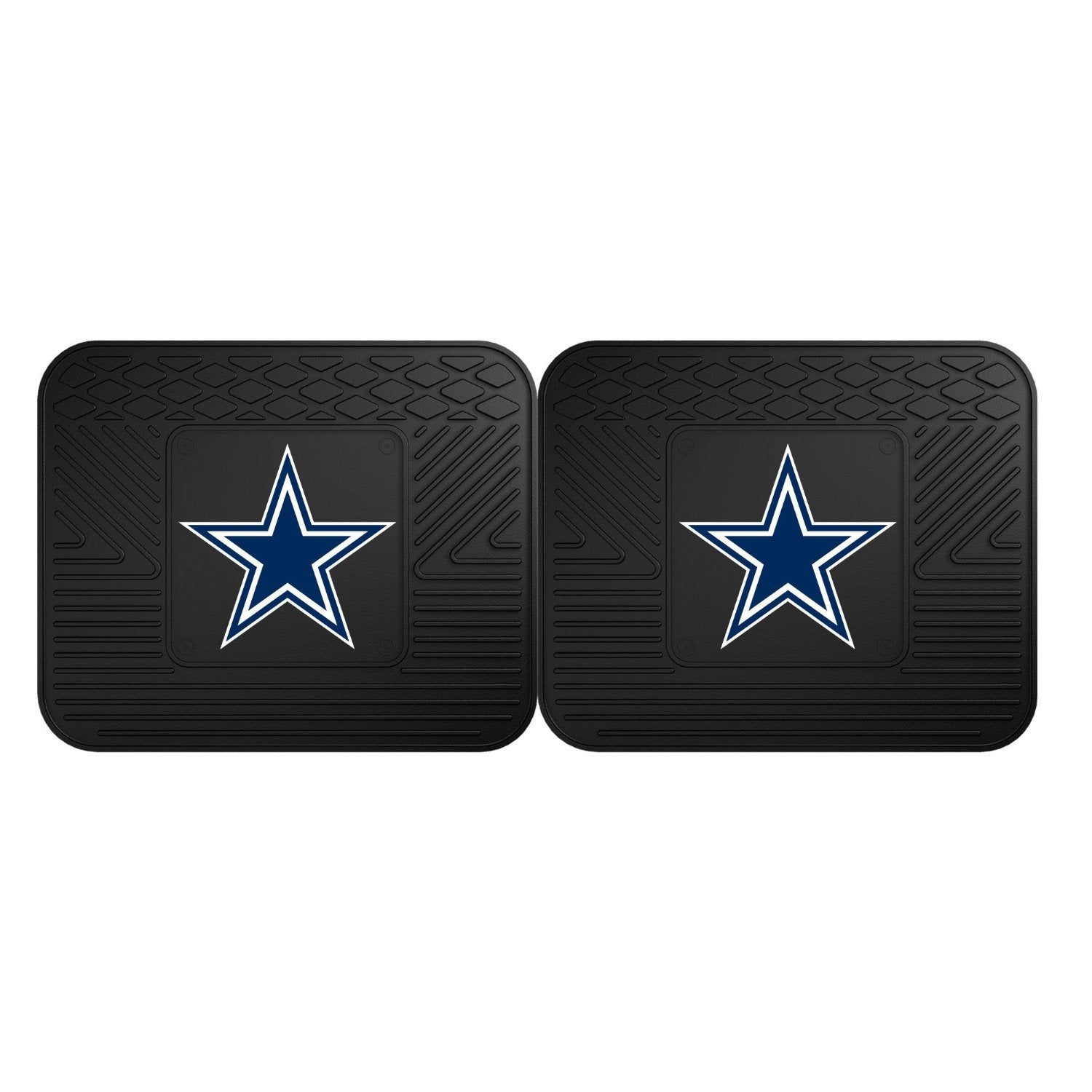 Dallas Cowboys Heavy Duty Vinyl Utility Mat 2-Pack 