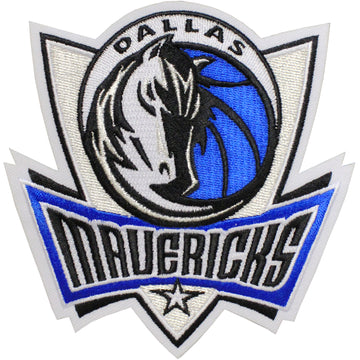 Dallas Mavericks Large Iron On NBA Patch 