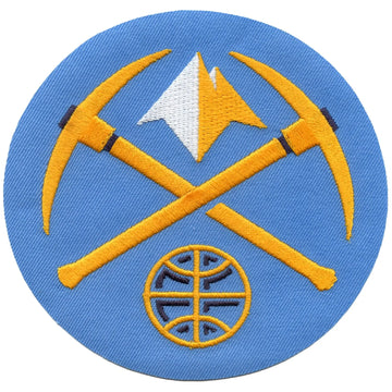 2005 Denver Nuggets Alternate Logo Round Patch 