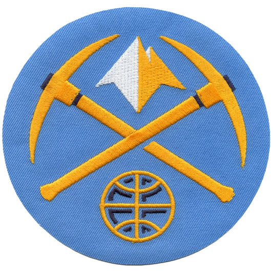 2005 Denver Nuggets Alternate Logo Round Patch 