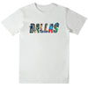 Patch Collection's Dallas Texas Iconic Collage Unisex Crewneck T-Shirt 