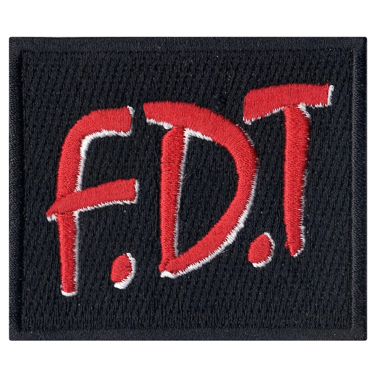 F.D.T Box Logo Iron On Patch 