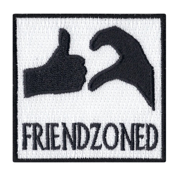 Friendzoned Meme Iron On Patch 