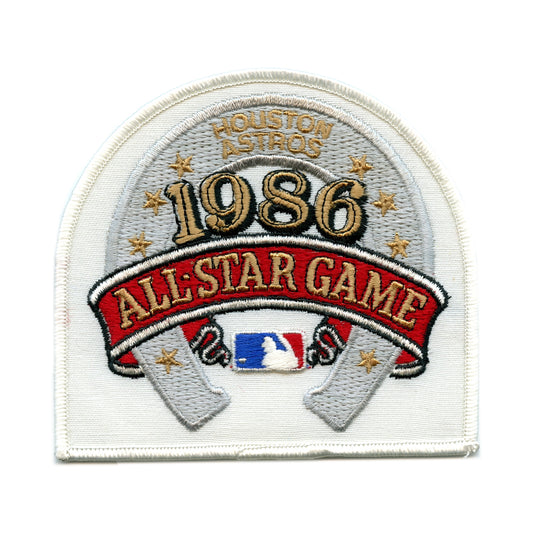 1986 MLB All Star Game Jersey Sleeve Patch In Houston Astros (Original Version) 