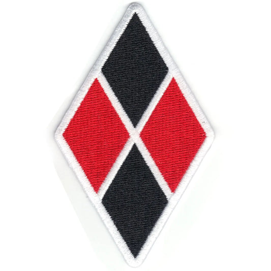 DC Comics Batman Harley Quinn Diamond Iron On Applique Patch 