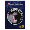 Hippocrite Hippo Pun Iron On Patch 