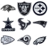 NFL All Teams Premium Chrome Plated Solid Metal Car Auto Emblems Official Logo 