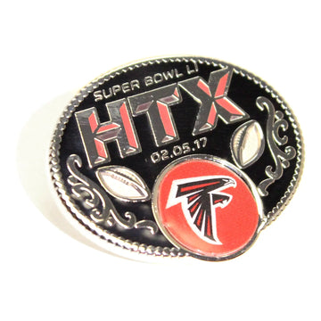 2017 NFL Super Bowl 51 LI NFC Champions Atlanta Falcons Football Participant Pin 