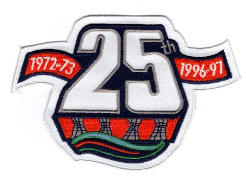 1996-97 New York Islanders 25th Anniversary Patch 